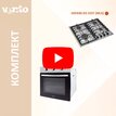 Варильна поверхня Ventolux HSF640-D3 CEST (MLX) та духова шафа CALGARY MLX зі знижкою 11 %! video