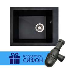 Кухонная мойка Ventolux AMORE (BLACK QUARTZ) 500x410x190 Кухонная мойка Ventolux AMORE (BLACK QUARTZ) 500x410x190