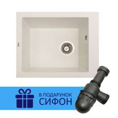 Кухонная мойка Ventolux AMORE (WHITE QUARTZ) 500x410x190 Кухонная мойка Ventolux AMORE (WHITE QUARTZ) 500x410x190