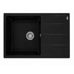 Кухонна мийка Ventolux DIAMANTE B (SPACE BLACK) 780x495x200