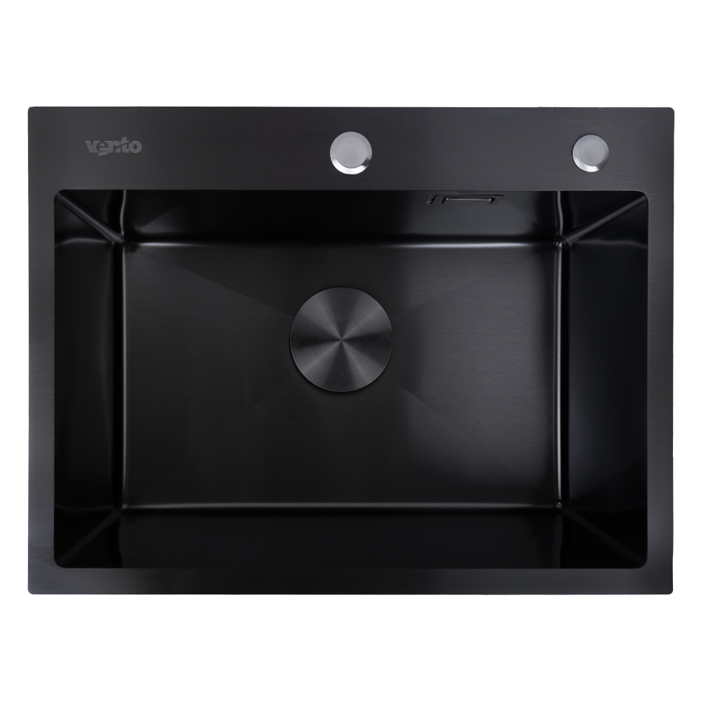 Фото - Кухонна мийка Ventolux HMKS 5843 PVD BK 3/0,6