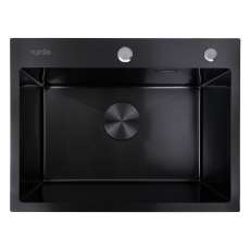 Кухонная мойка Ventolux HMKS 5843 PVD BK 3/0,6