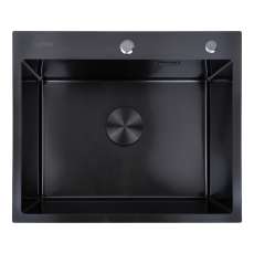 Кухонная мойка Ventolux HMKS 6050 PVD BK 3/0,8