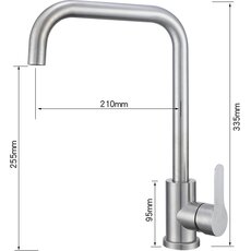 Змішувач Ventolux KF03 BN Змішувач Ventolux KF03 BN