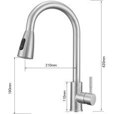 Змішувач Ventolux KFPFH05 BN 2F Змішувач Ventolux KFPFH05 BN 2F