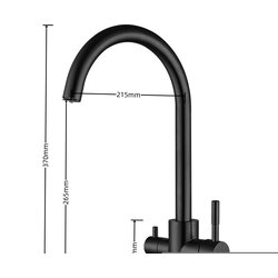 Смеситель Ventolux KFPW 10 BK