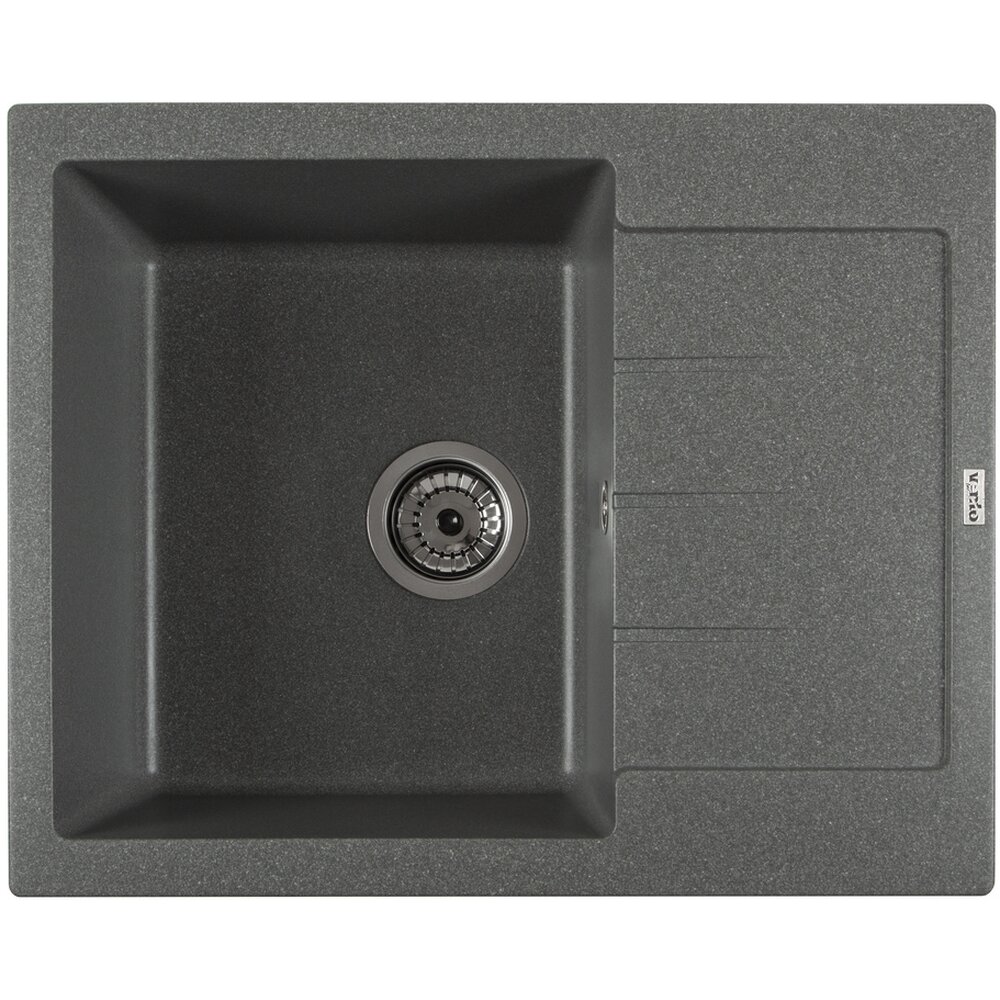 Кухонные мойки SILVIA (GRAY QUARTZ) 610х495х210 Фото - Кухонные мойки SILVIA (GRAY QUARTZ) 610х495х210