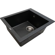Кухонная мойка Ventolux AMORE (BLACK MATT QUARTZ) 500x410x190 Кухонная мойка Ventolux AMORE (BLACK MATT QUARTZ) 500x410x190