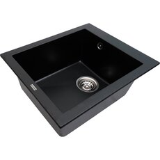 Кухонная мойка Ventolux AMORE (BLACK QUARTZ) 500x410x190 Кухонная мойка Ventolux AMORE (BLACK QUARTZ) 500x410x190