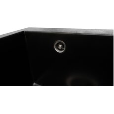 Кухонная мойка Ventolux AMORE (BLACK QUARTZ) 500x410x190 Кухонная мойка Ventolux AMORE (BLACK QUARTZ) 500x410x190
