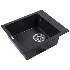 Кухонная мойка Ventolux AMORE (SPACE BLACK) 500x400x200 Кухонная мойка Ventolux AMORE (SPACE BLACK) 500x400x200