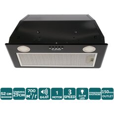 Витяжка BOX 60 BK (700) PB Витяжка BOX 60 BK (700) PB