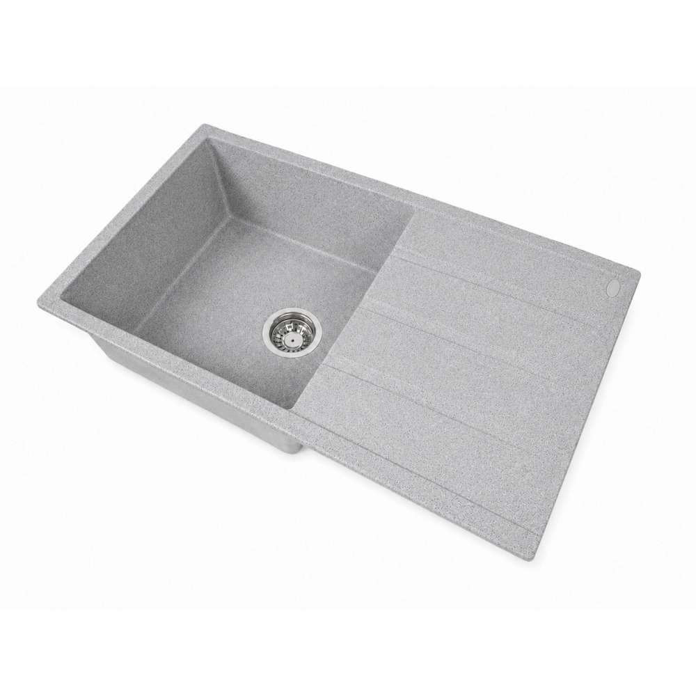 Фото - Кухонная мойка Ventolux DIAMANTE B (GRAY GRANIT) 780x495x200