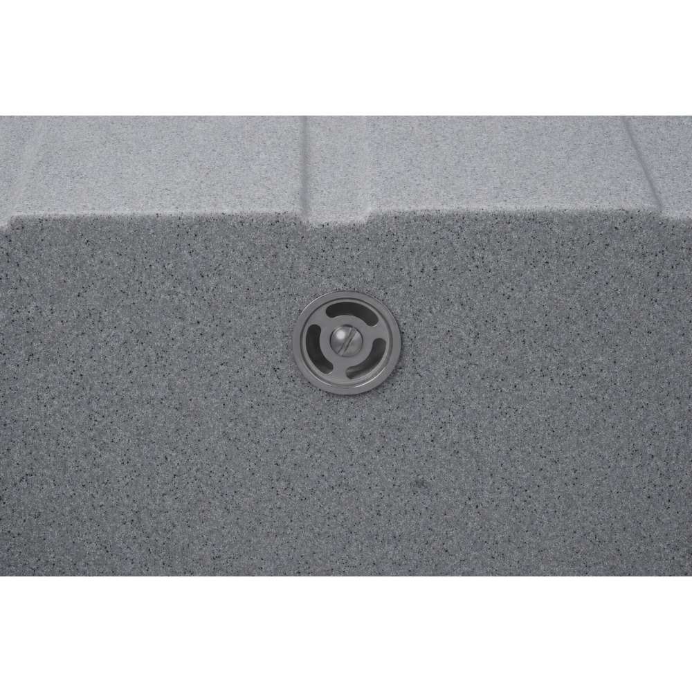 Фото - Кухонная мойка Ventolux DIAMANTE B (GRAY GRANIT) 780x495x200