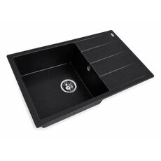Кухонная мойка Ventolux DIAMANTE B (SPACE BLACK) 780x495x200