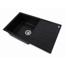 Кухонная мойка Ventolux DIAMANTE B (SPACE BLACK) 780x495x200