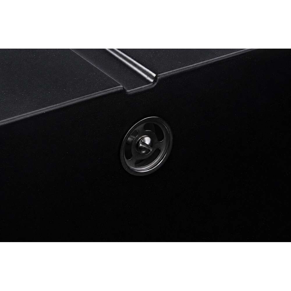 Фото - Кухонная мойка Ventolux DIAMANTE B (SPACE BLACK) 780x495x200