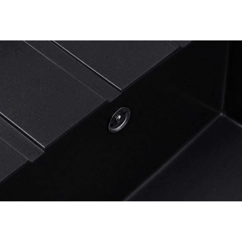 Фото - Кухонная мойка Ventolux DIAMANTE B (SPACE BLACK) 780x495x200