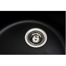 Кухонная мойка Ventolux EMILIA (BLACK MATT QUARTZ) 767x495x190