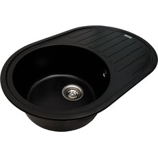 Кухонная мойка Ventolux EMILIA (BLACK QUARTZ) 767x495x190