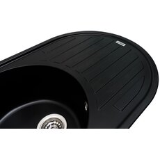 Кухонная мойка Ventolux EMILIA (BLACK QUARTZ) 767x495x190