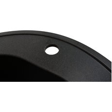 Кухонна мийка Ventolux FABIA (BLACK MATT QUARTZ) D510x180