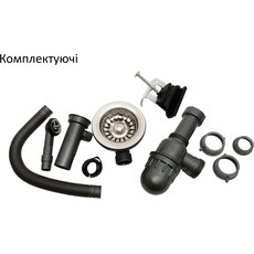 Кухонна мийка Ventolux FABIA (BLACK MATT QUARTZ) D510x180