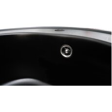 Кухонна мийка Ventolux FABIA (BLACK QUARTZ) D510x180