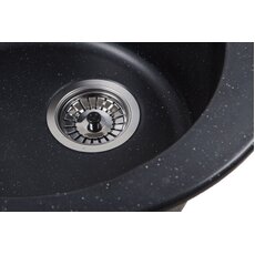 Кухонна мийка Ventolux FABIA (SPACE BLACK) 500x200