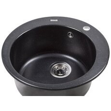 Кухонна мийка Ventolux FABIA (SPACE BLACK) 500x200