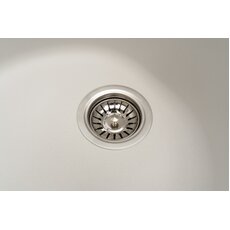 Кухонна мийка Ventolux FABIA (WHITE QUARTZ) D510x180