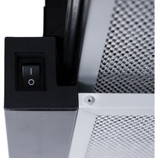 Вытяжка GARDA 45 BK (700) LED 2S