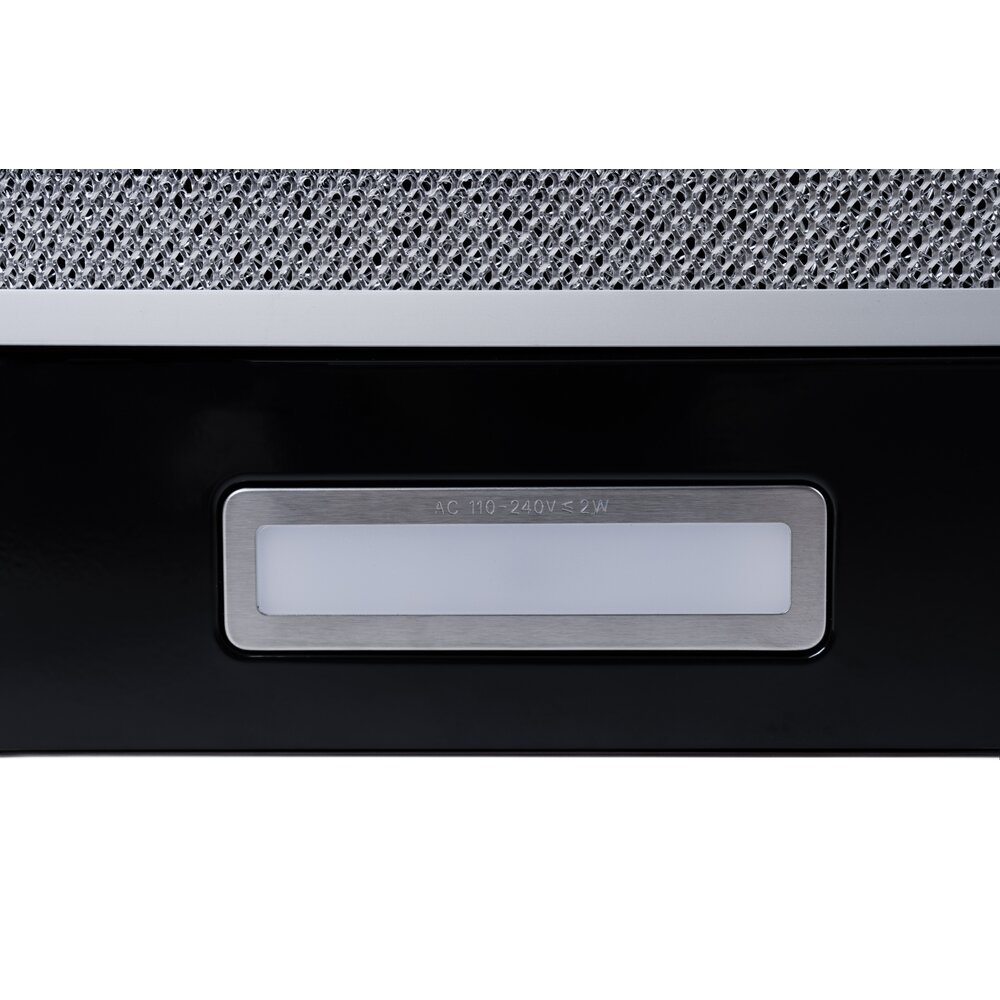 Фото - Витяжка GARDA 45 BK (700) LED 2S