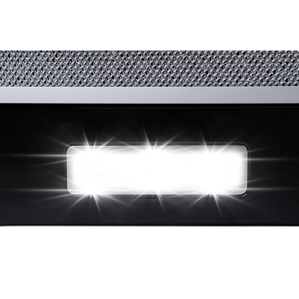 Фото - Витяжка GARDA 45 BK (700) LED 2S