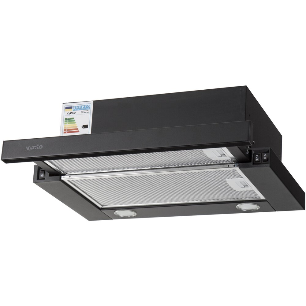 Вытяжка GARDA 50 BK (750) SMD LED Фото - Вытяжка GARDA 50 BK (750) SMD LED