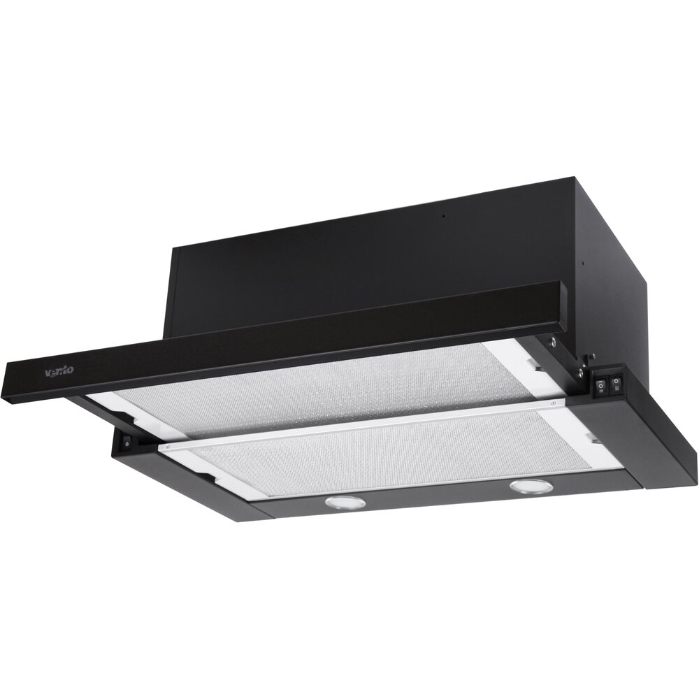 Вытяжка GARDA 60 BK (1100) SMD LED Фото - Вытяжка GARDA 60 BK (1100) SMD LED
