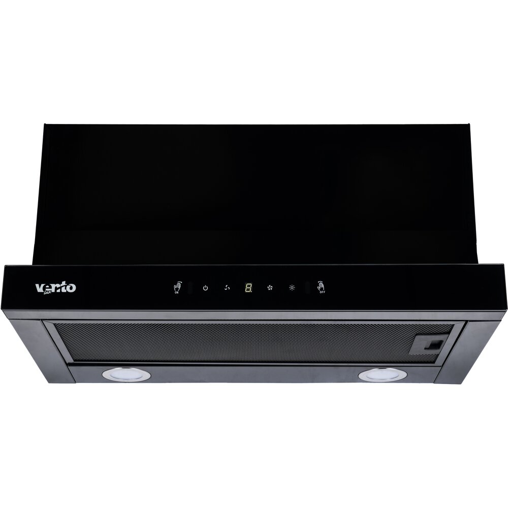 Фото - Вытяжка GARDA 60 BK/BG (1100) TC MS LED