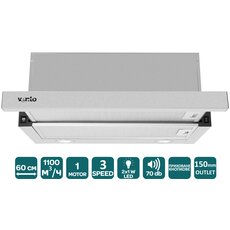 Вытяжка GARDA 60 INOX (1100) LED Вытяжка GARDA 60 INOX (1100) LED