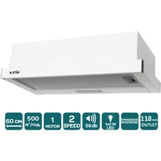 Витяжка GARDA 60 WH (500) LED