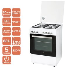 Плита GE 6060 CS 6MT (WH) Плита GE 6060 CS 6MT (WH)