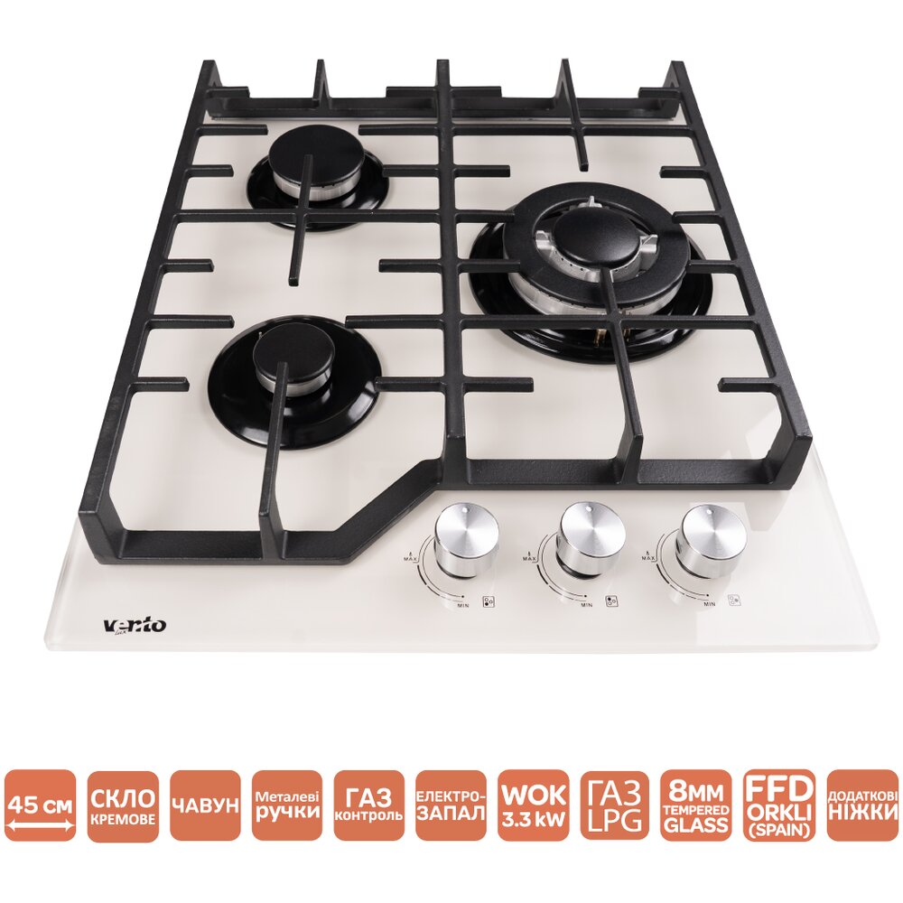 Фото - Варильна поверхня HG430 L7G CEST (IVORY)