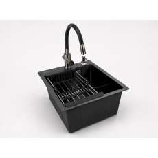 Кухонна мийка Ventolux HMKS 4050 PVD BK 3/0,6