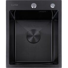 Кухонная мойка Ventolux HMKS 4050 PVD BK 3/0,8