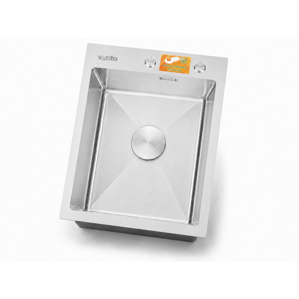 Фото - Кухонна мийка Ventolux HMKS 4050 SS MC DECOR 3/0,6