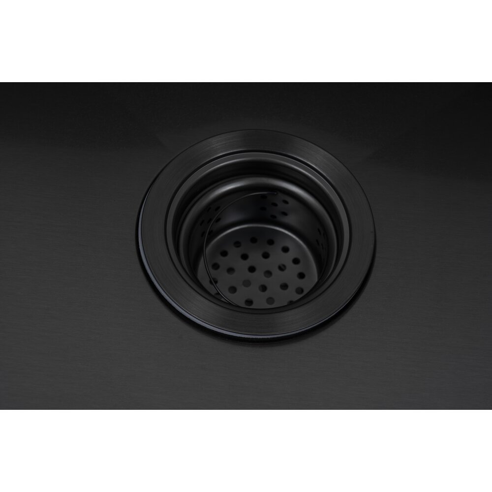 Фото - Кухонная мойка Ventolux HMKS 5050 PVD BK 3/0,6