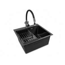 Кухонна мийка Ventolux HMKS 5050 PVD BKS 3/0,6