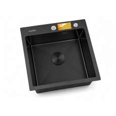 Кухонная мойка Ventolux HMKS 5050 PVD BKS MC DECOR 3/0,6