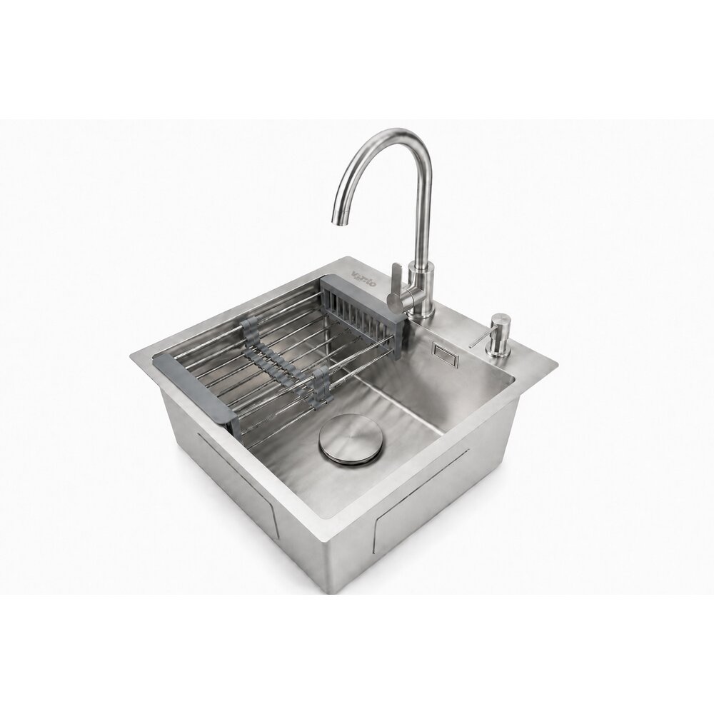 Фото - Кухонна мийка Ventolux HMKS 5050 SS 3/0,6