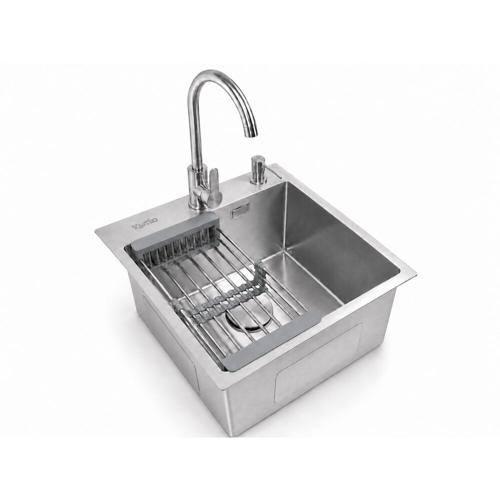 Фото - Кухонна мийка Ventolux HMKS 5050 SS 3/0,6