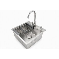 Кухонная мойка Ventolux HMKS 5050 SS MC DECOR 3/0,8